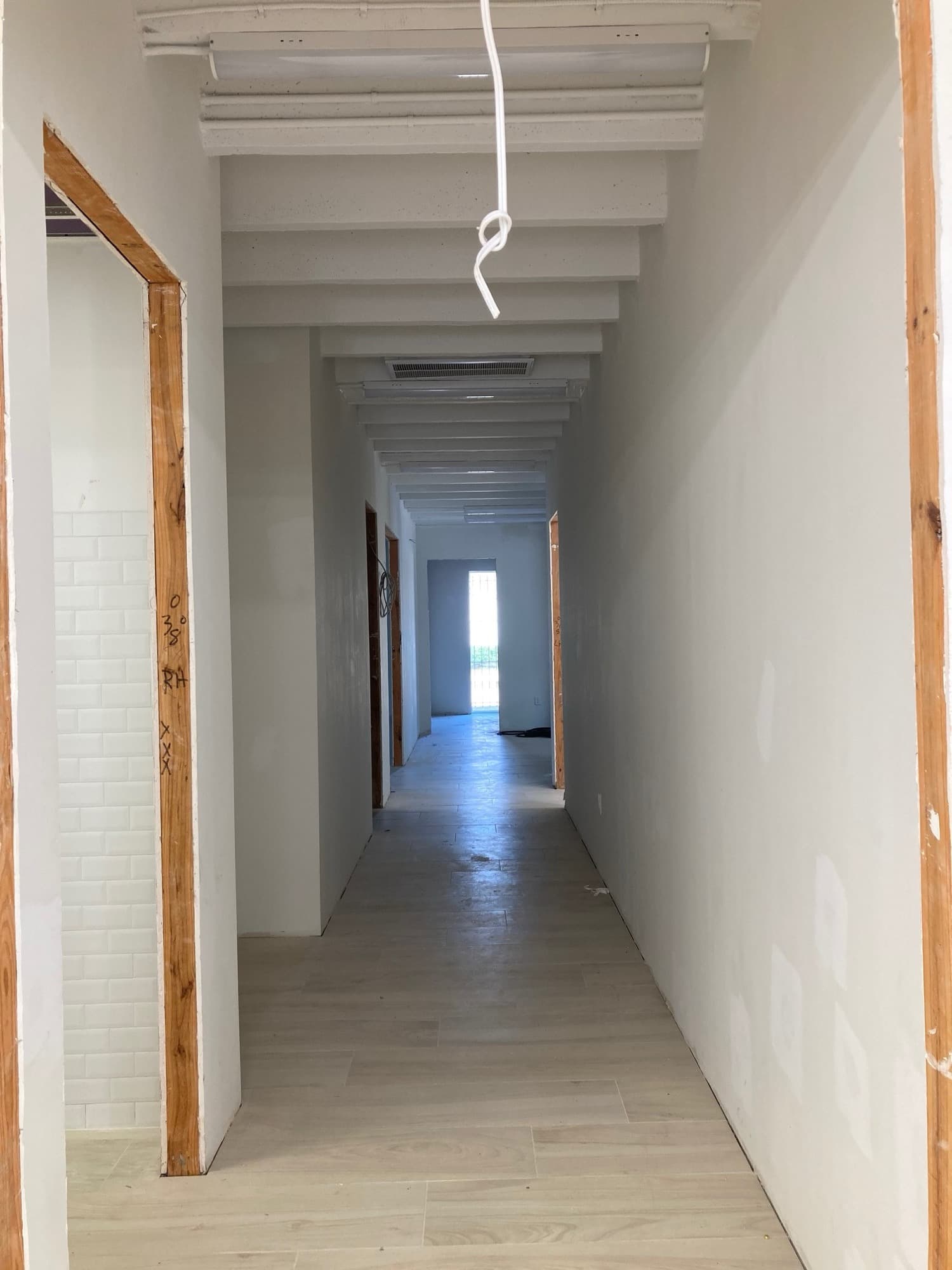 Hallway Floor: Done